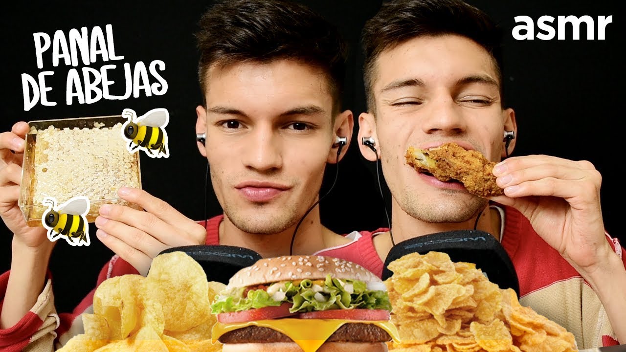 ASMR - COMIENDO TODO LO QUE ME PIDEN MIS SUSCRIPTORES | Eating Sounds - ASMR Español - Mol