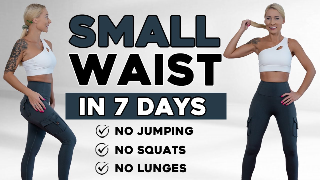 30 MIN ALL STANDING ABS + Small Waist Workout | Daily Routine,No Repeat,No Jumping,No Equipment