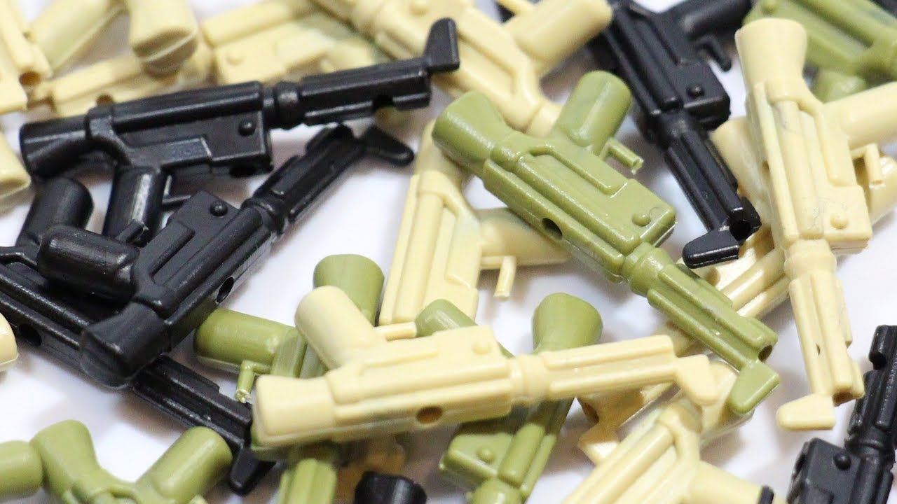 X39 Brick Customs Update #136 - WW1 LEGO Ottoman Minifigures, Multi Cam Legs, Modular Weapons