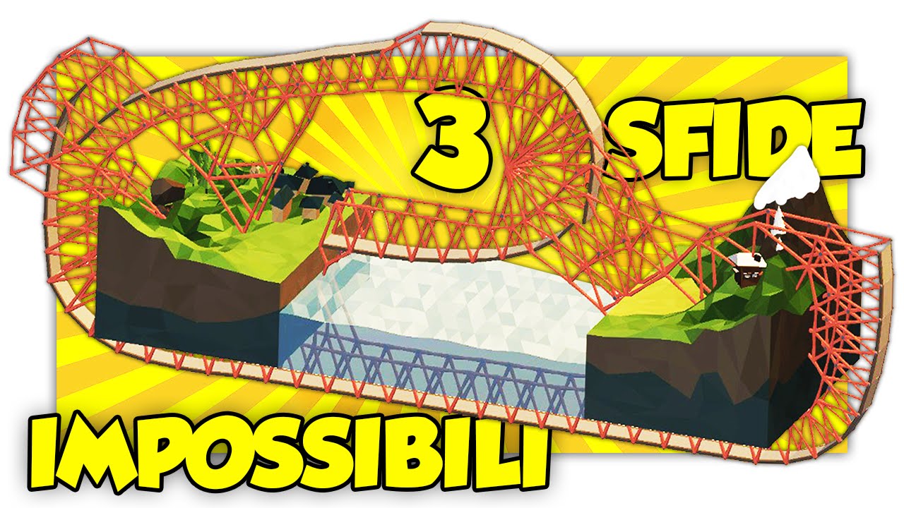 TROPPI GIRI DELLA MORTE! - Poly Bridge ITA [SpGioca]