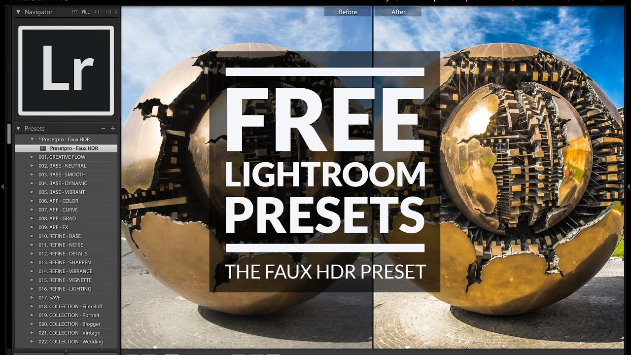 FREE Faux HDR preset for Lightroom!