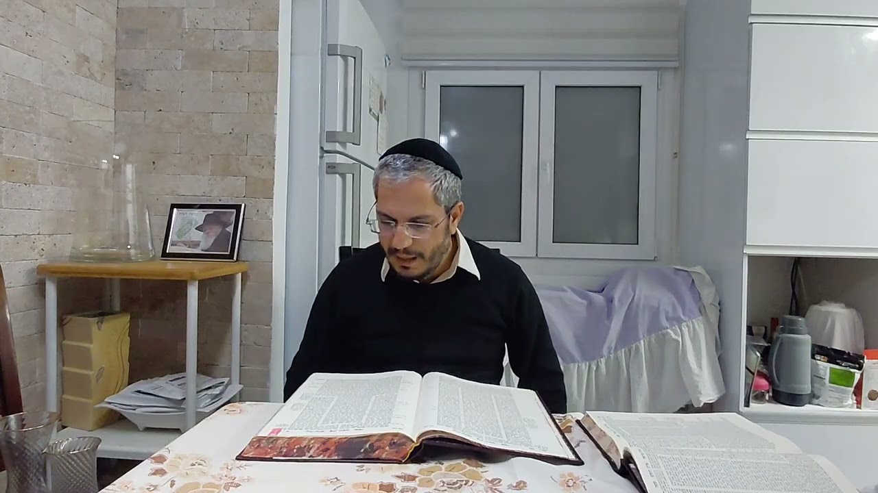 שיעור רבי יום טוב חנון  פרשת בשלח ורבי יעקב רפאלוף 
