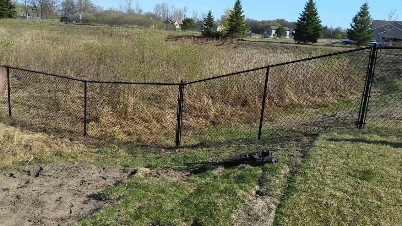 5' Black Chain Link Fence East Bethel, MN | Northland Fence |
