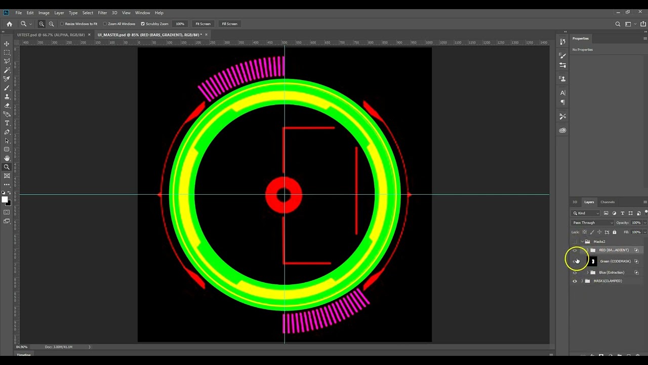 Create a SciFi UI Shader in Unreal.