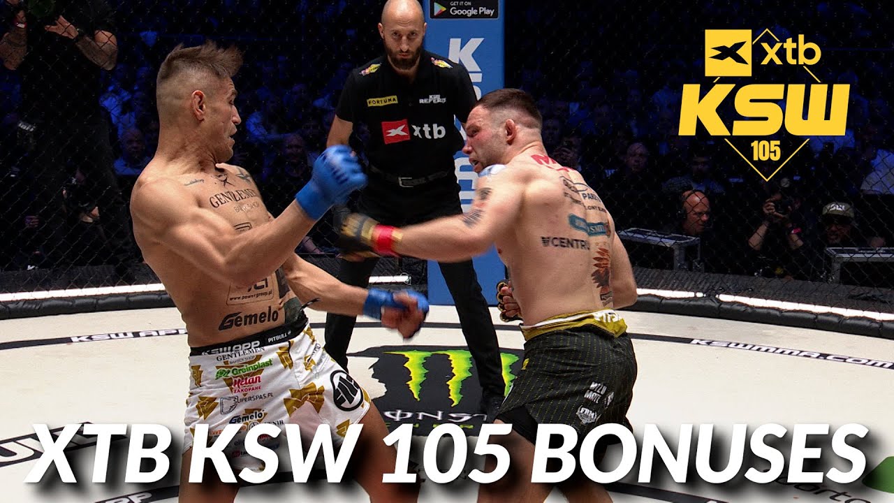 Walka, nokaut i poddanie gali XTB KSW 105