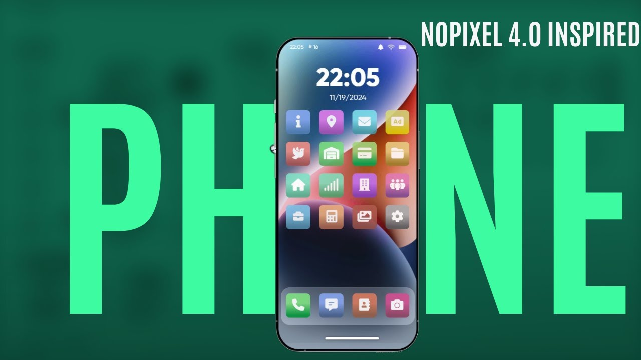 Nopixel 4.0 Inspired Phone Script | Qbcore Phone