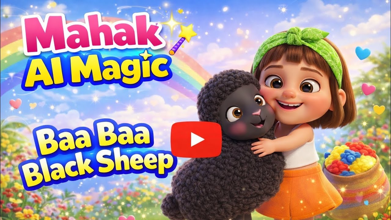 🐑 Баа-баа, чёрная овечка 🎶 | Лучшие детские песенки и стишки | Подписывайтесь, чтобы увидеть боль...