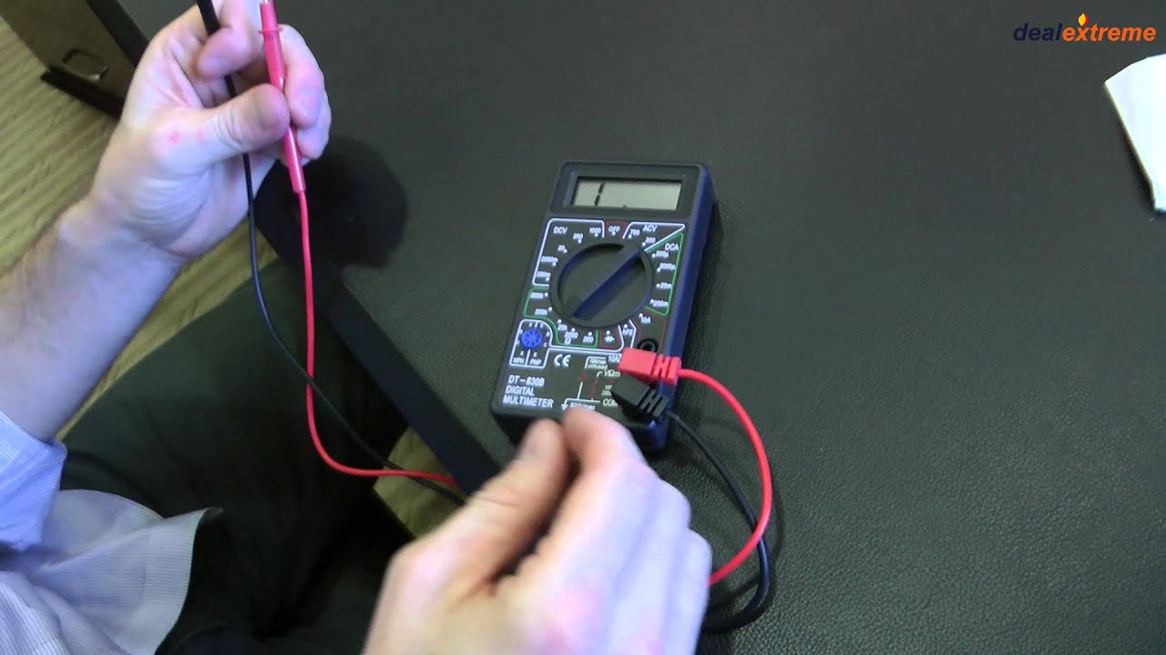 DT-830B Handheld Digital Multimeter for Watch Repair - DealExtreme