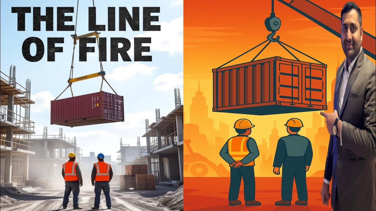The Line of Fire in Safety in construction site | Explained with Examples 