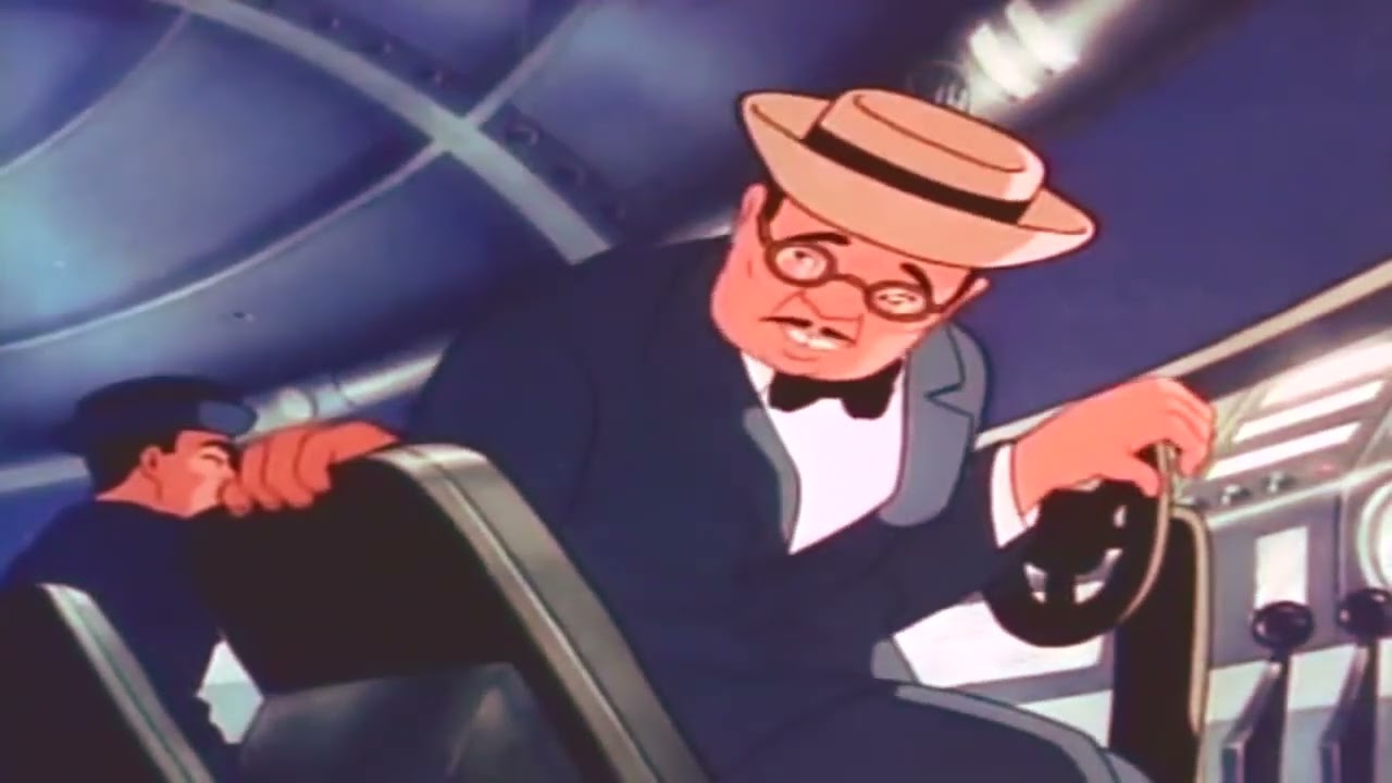 Superman | Japoteurs (1942) - A World War II Superman Stopping Japanese Spies | Retro Cartoons