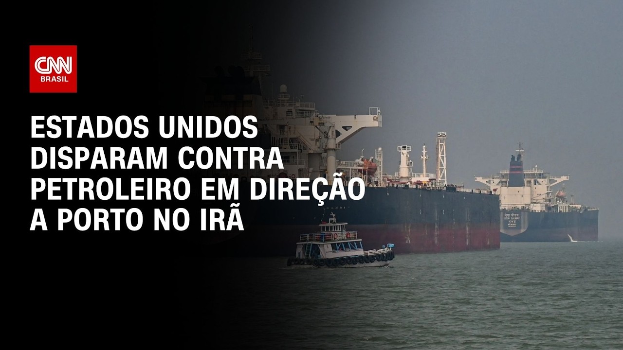 Guerra no Oriente M&eacute;dio: EUA disparam contra petroleiro rumo a porto no Ir&atilde; | CNN PRIME TIME