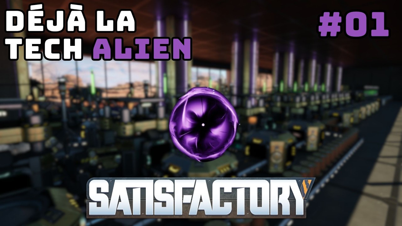 Début de notre empire industrielle Satisfactory | LP #1