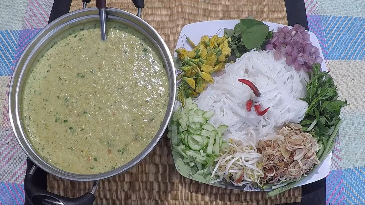 How to make Khmer Noodle Soup