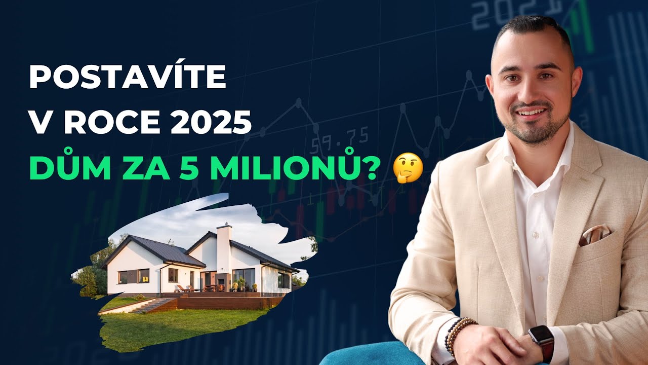 Postavíte v roce 2025 dům za 5 milionů? Rozpočet vs. realita.