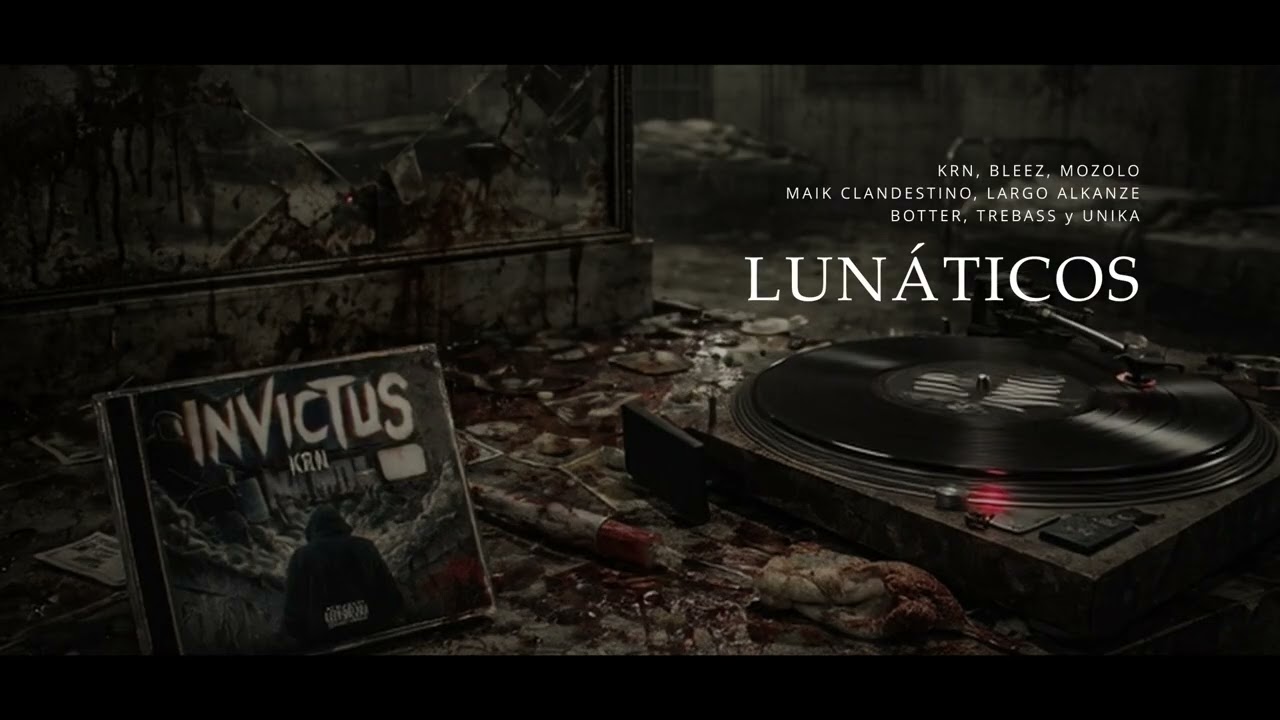 KRN ft. MAMBA CREW, BLEEZ, MAIK CLANDESTINO, TREBASS y UNIKA - LUNÁTICOS [INVICTUS 2026]