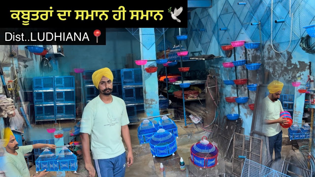 ਕਬੂਤਰਾਂ ਦਾ ਸਾਰਾ Hand Made ਸਮਾਨ ਆਹ SHOP ਤੋਂ 🕊️|| Kabutra Da Top Quality Da Smaan 🕊️|| #kabootar