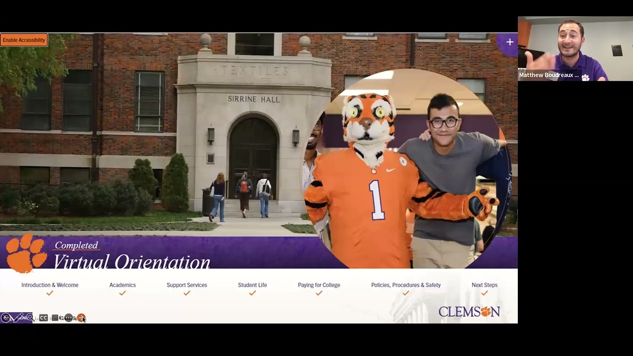 Tiger Talk: Orientation & Advising Overview