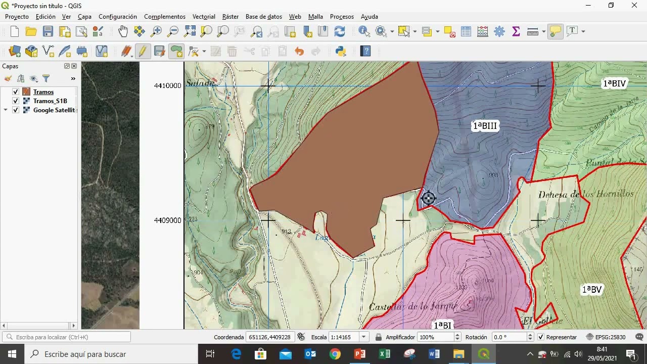 Digitalizar polígonos con QGIS |  | UPV