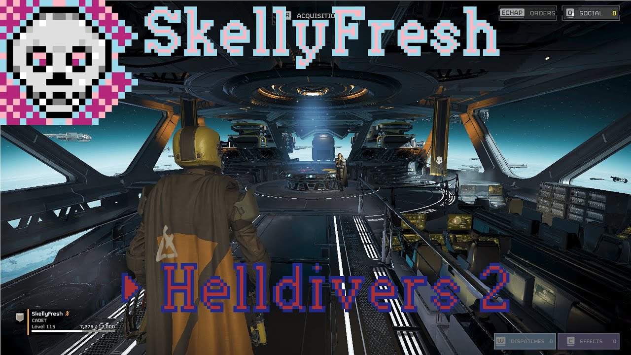 SkellyFresh Streams: Helldivers 2 with friends! (2026/02/09)