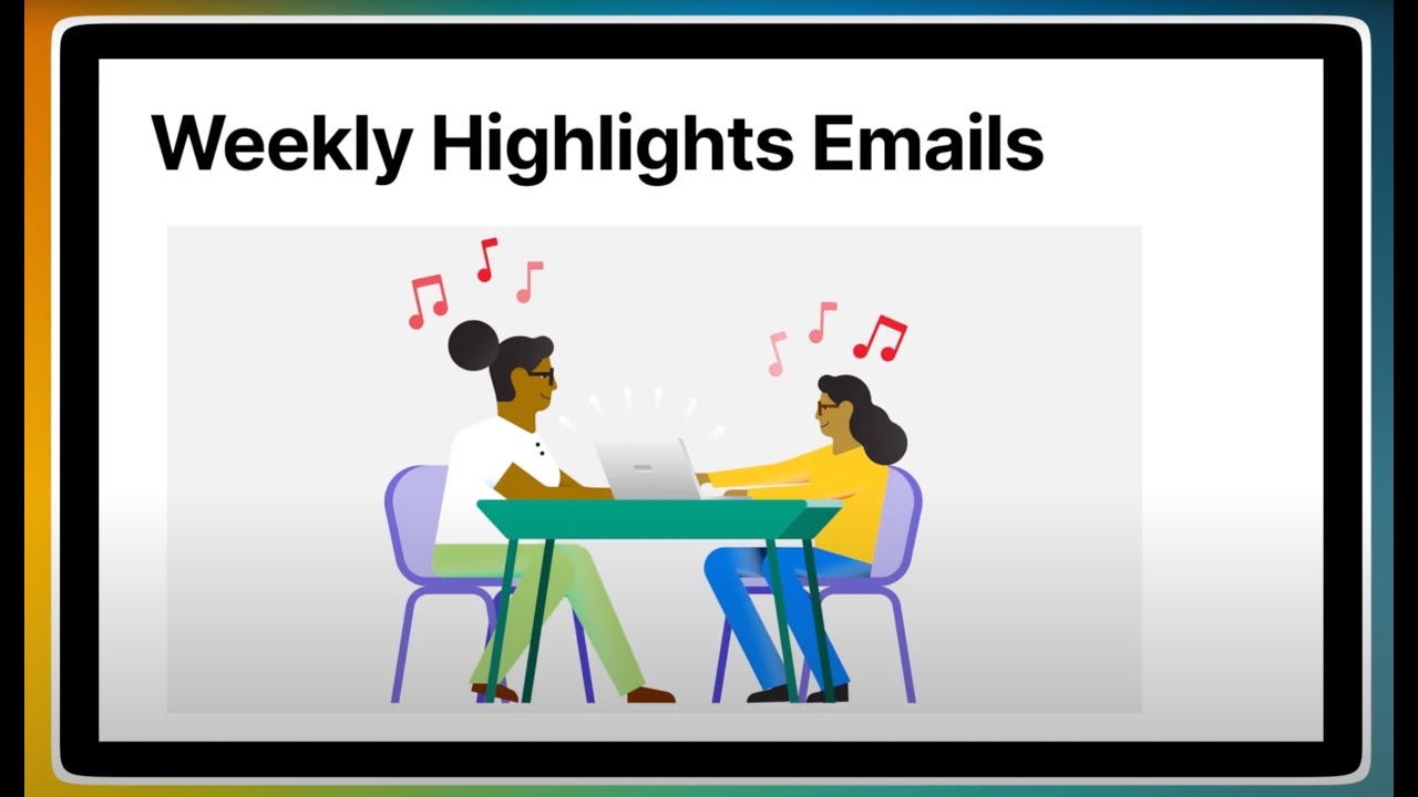 Weekly Highlights Email Reports
