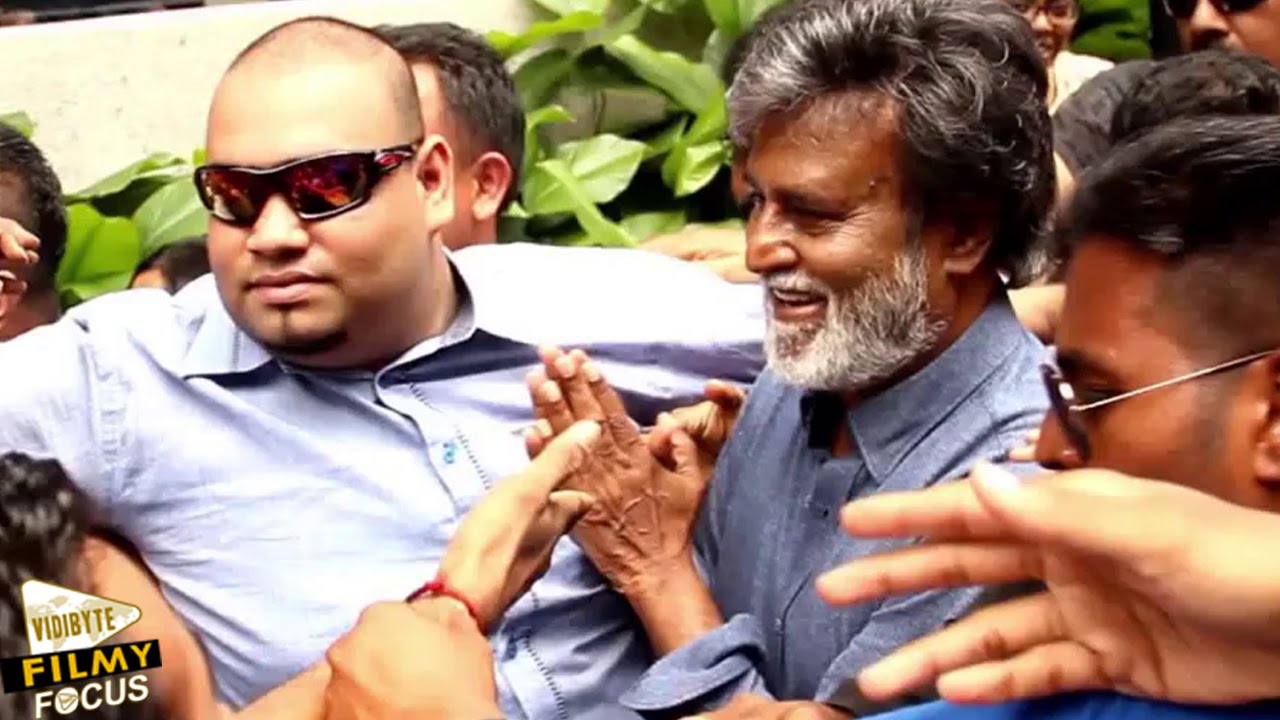 Rajnikanth Fans throng to meet Superstar in Malaysia
