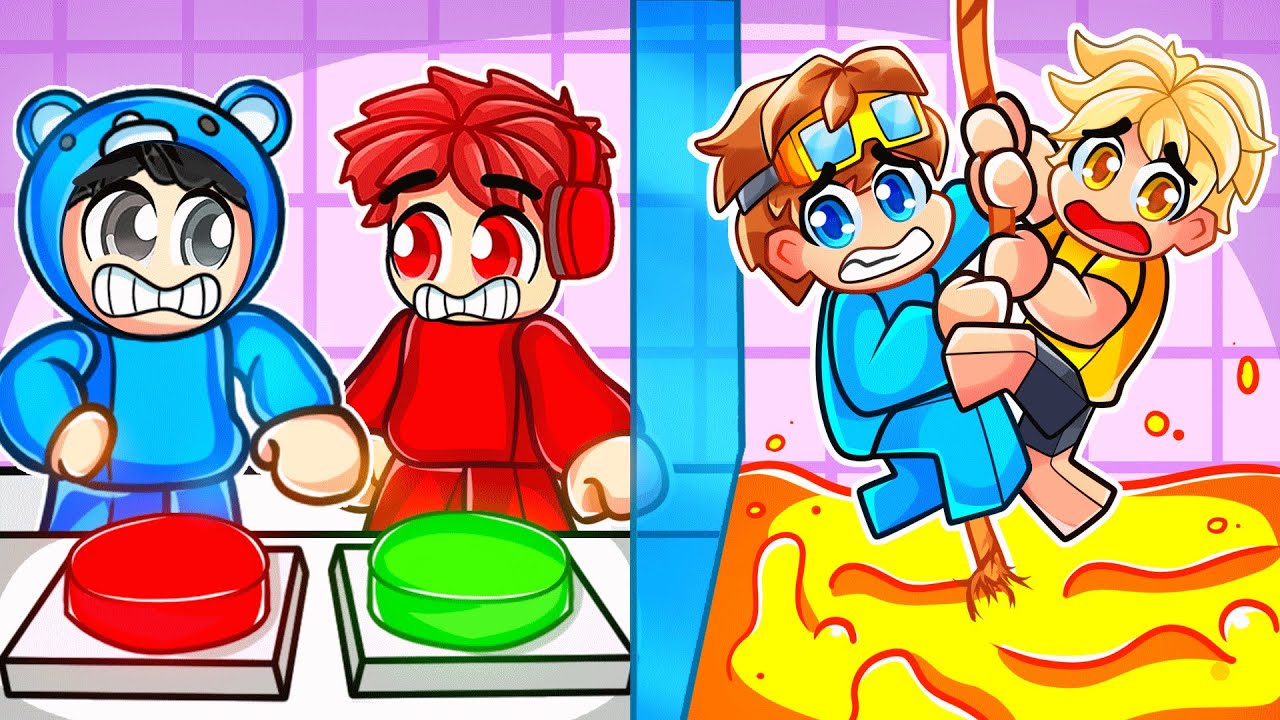 Playing 4 PLAYER TEAMWORK OBBY With CASH, NICO, and SHADY! (Roblox)
