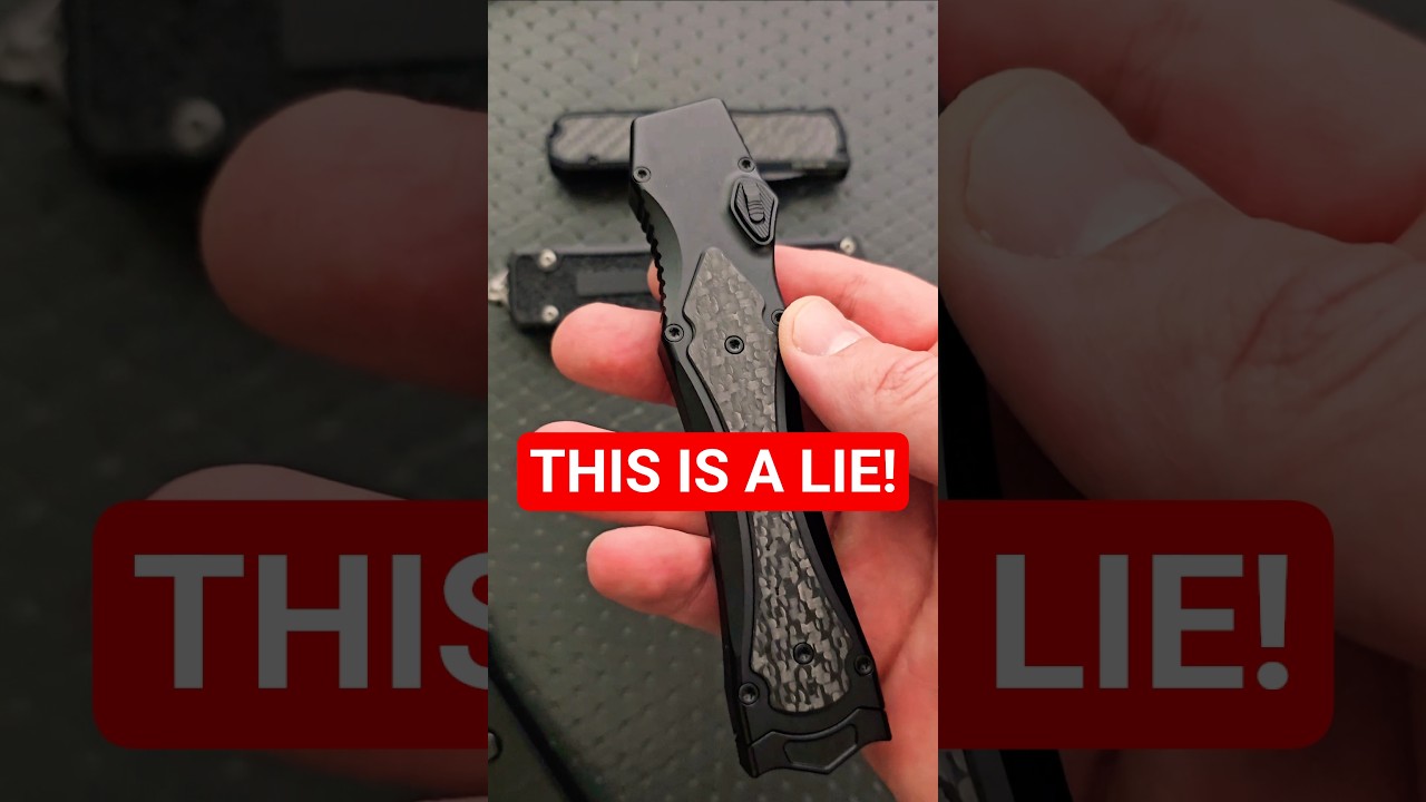 THEY LIED TO YOU! The MYTH Of Single / Double Action OTF Switchblades