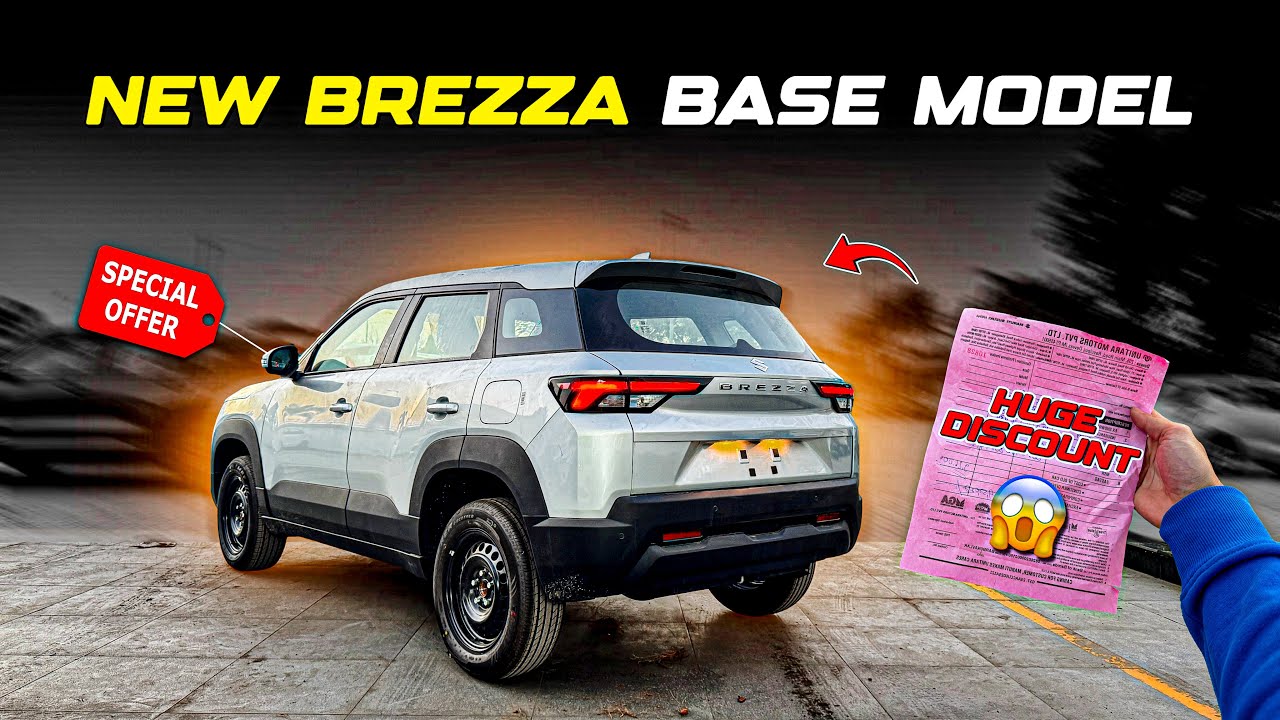 New Updated Brezza LXI🔥 | 2026 Brezza Base Model |