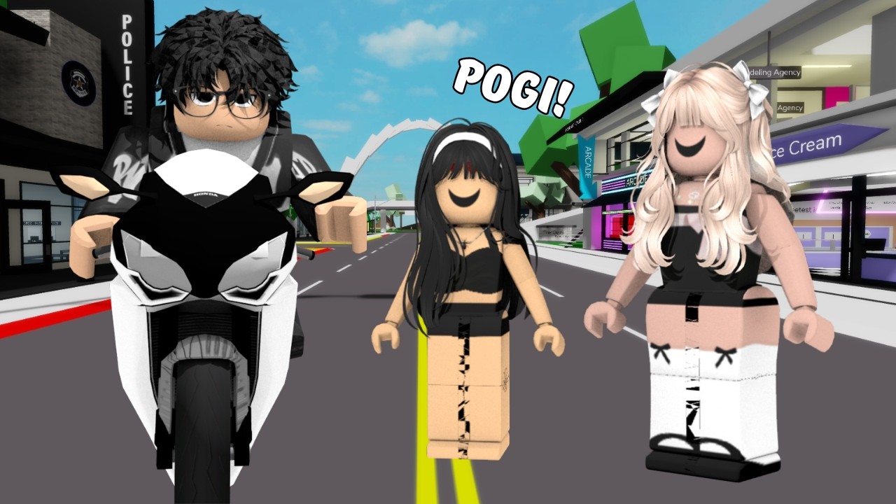 MOTOR RACE sa Brookhaven RP! (ROBLOX TAGALOG)