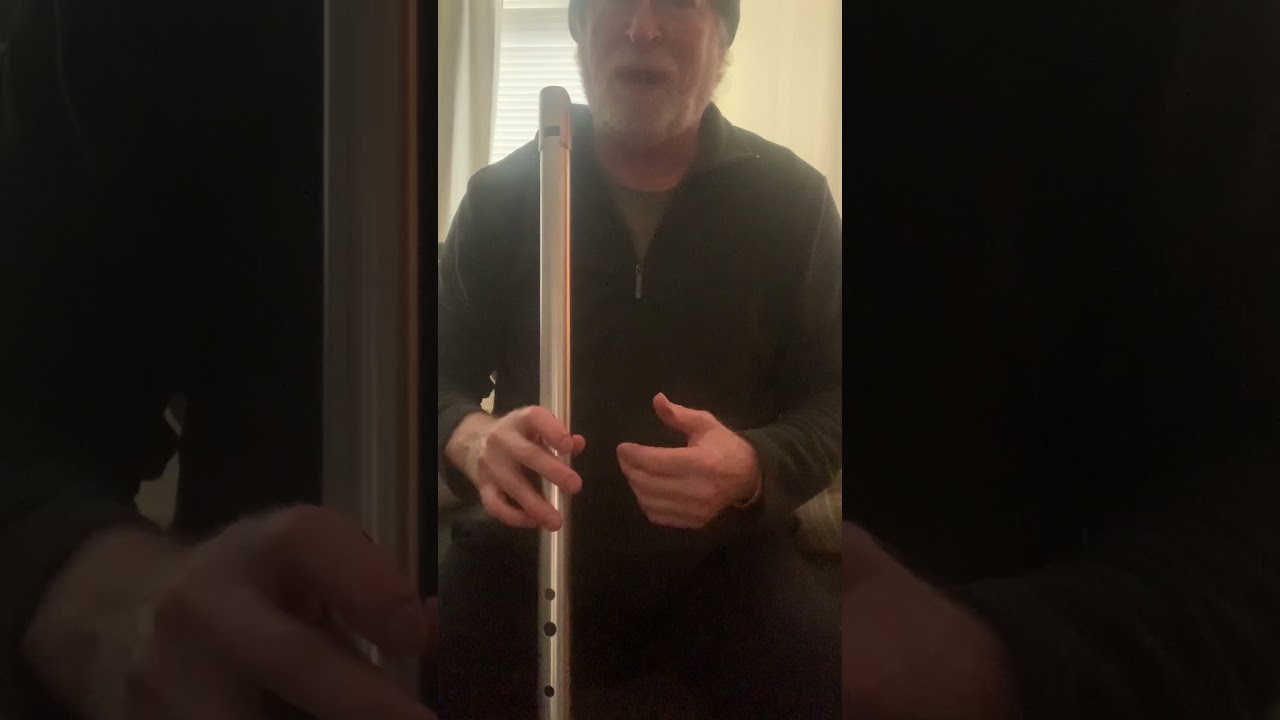 Learning my new low b whistle