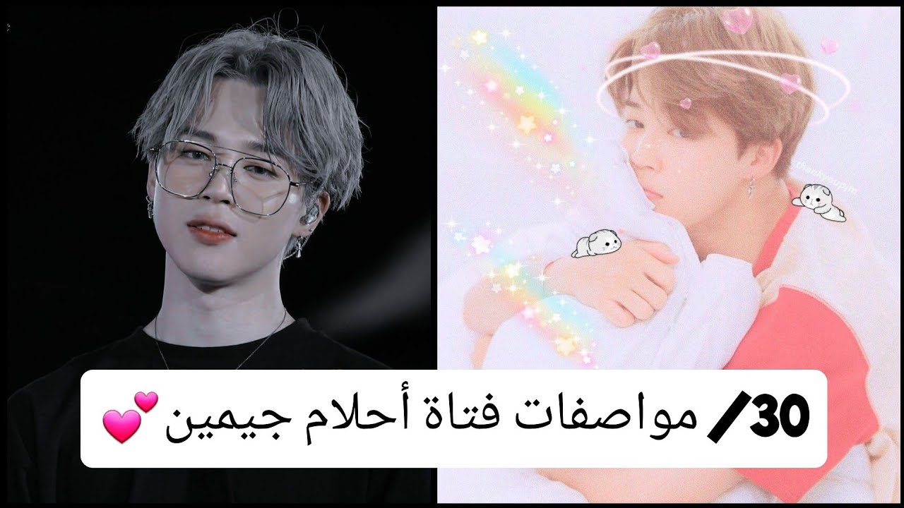 20 مواصفات فتاة أحلام جيمين ✨💫 (ما قاله جيمين🌟)