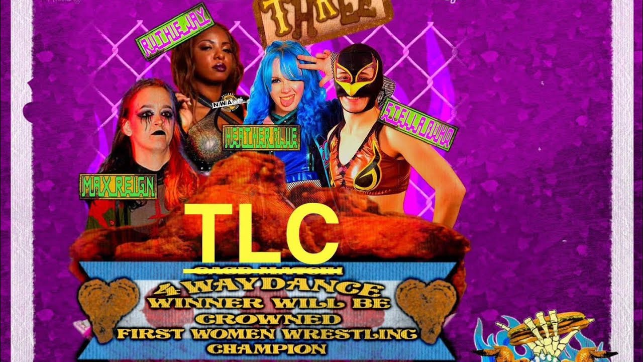 Heather Blue vs. Ruthie Jay vs. Stella Buho vs. Max Reign TLC Match @ FUW “Oops All Bangers 3”