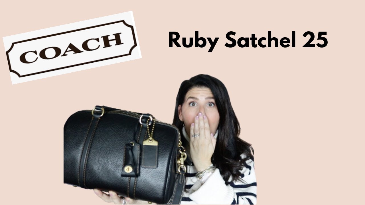 Сумка Coach Ruby 25 | Обзор + Примерка!