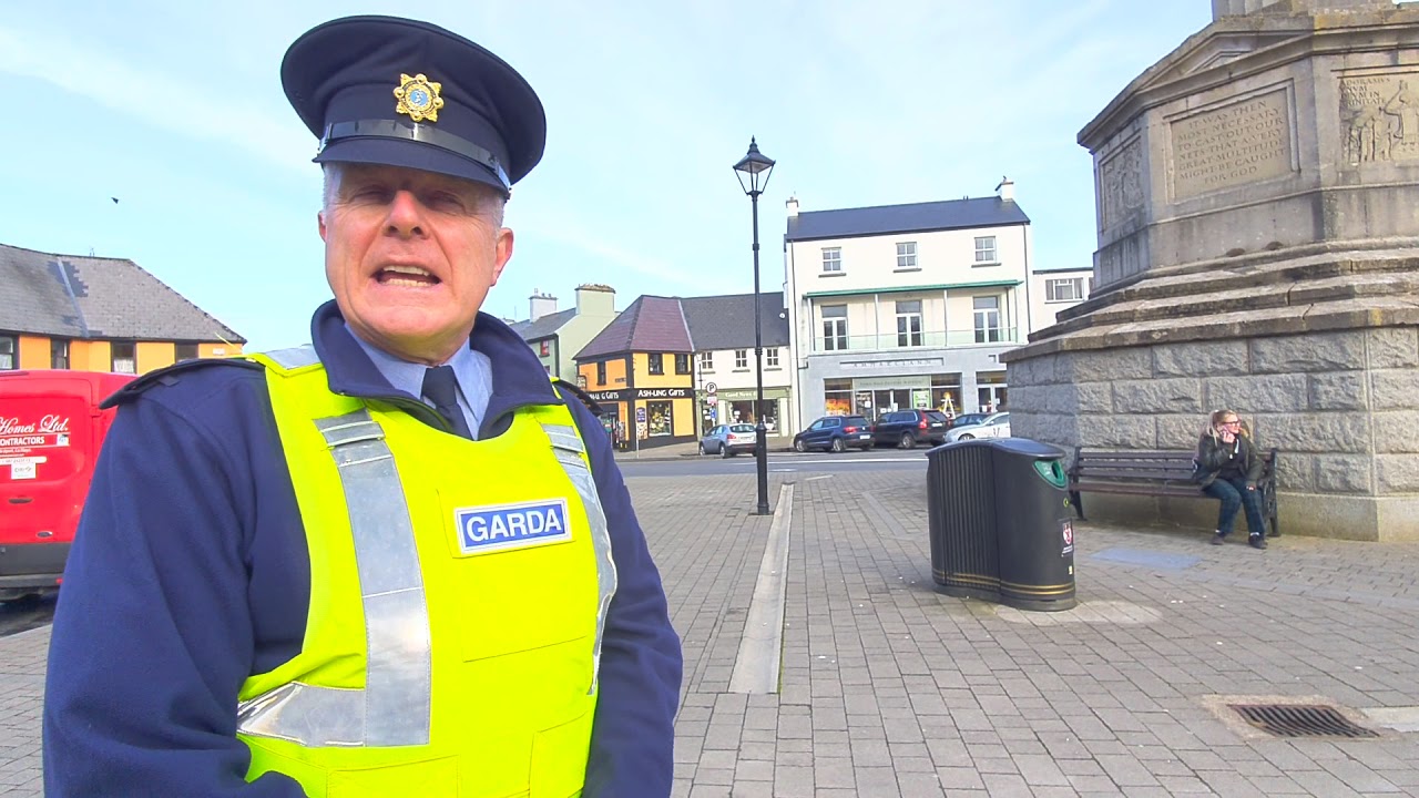Garda Tony Mc Cabe: Garda Band Visit. 3.3.2020.
