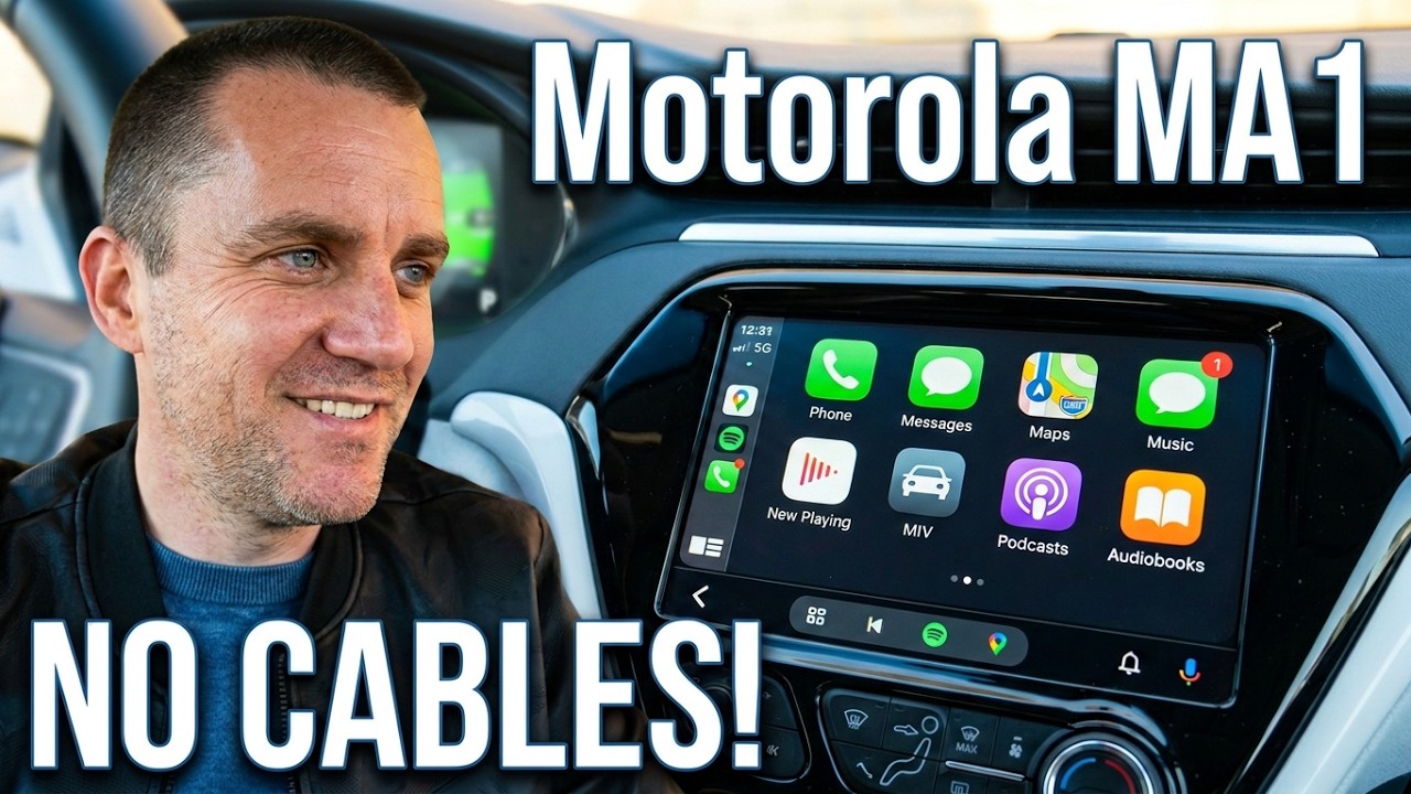 Motorola MA1 Review: 3 Years Later! Best Wireless Android Auto Adapter