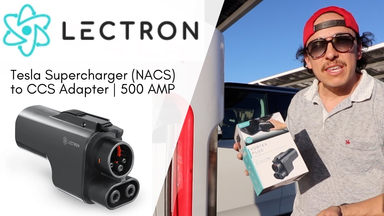 Charging my Rivian at a Tesla Supercharger with the Lectron Adapter