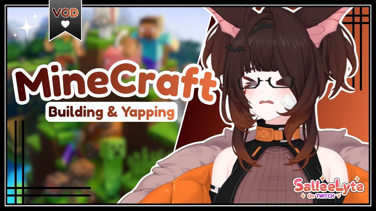 🧡 Gluten-Free SMP! Time to craft my mines 😏 | Games with your favorite bat 🦇