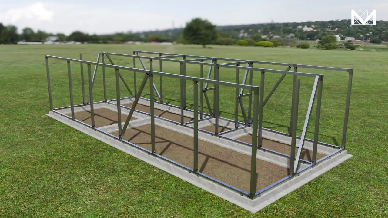 Casa Prefabricada - Estructura Metálica Atornillada - Construcción en 3 meses - StarModul.COM