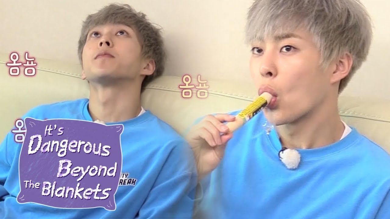 Xiumin (EXO) Just Eats Sausages.. Why is He So Cute???? [It’s Dangerous Beyond The Blankets Ep 7]
