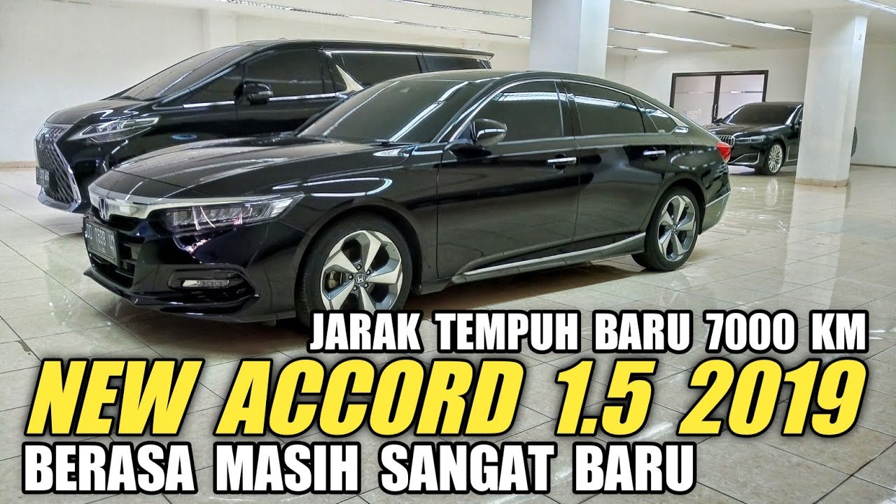 Honda Accord 1.5 2019 Bekas Murah | Jarak Tempuh Baru 7000 km #hondaaccord2019 #hondaaccord #viral