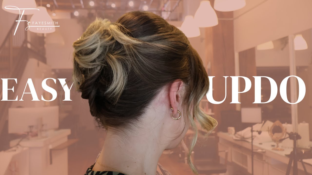 Easy Bridal or Wedding Guest Updo You Can Do at Home | Step-by-Step Tutorial
