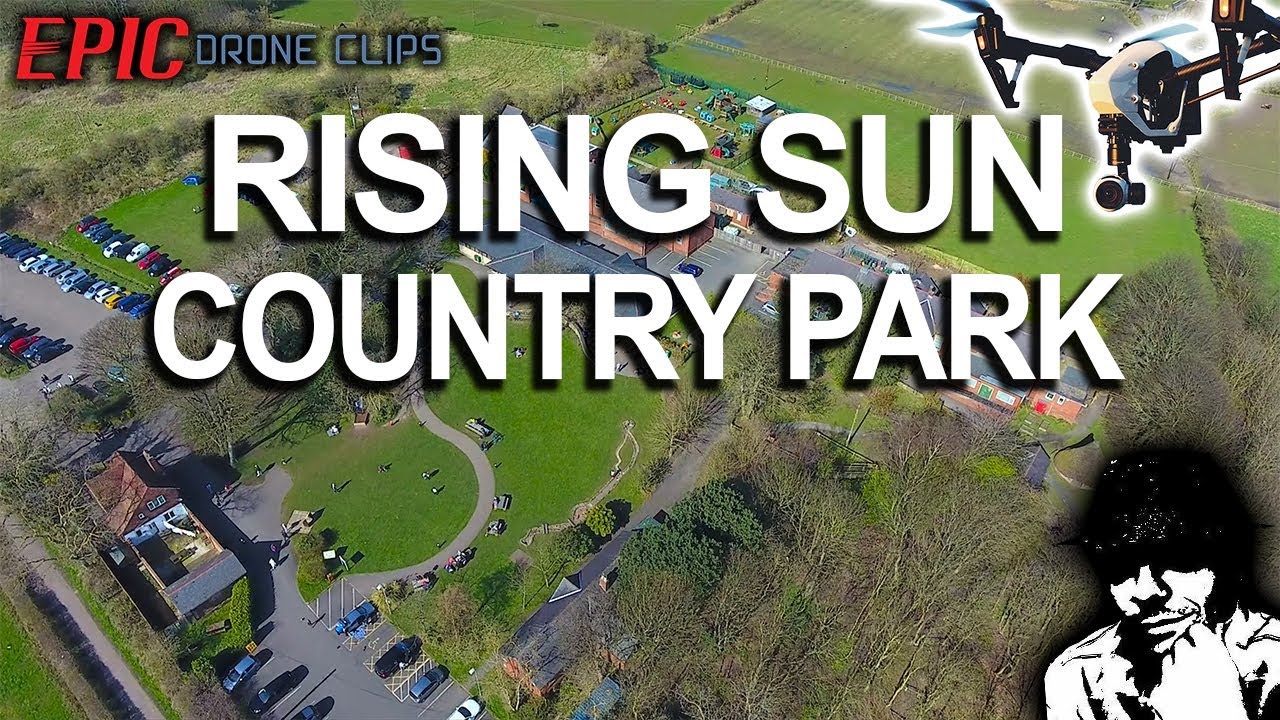 RISING SUN Country Park  - AERIAL MOVIE -  #EpicDroneClips No.36