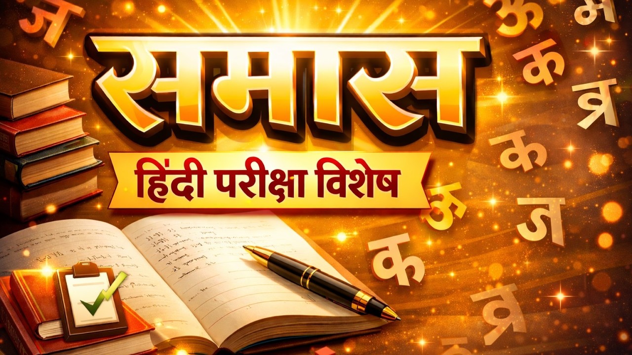 Samas Hindi Grammar One Shot 🚀 | समास पूरी तरह आसान भाषा में | SSC GD | UPSI | Railway