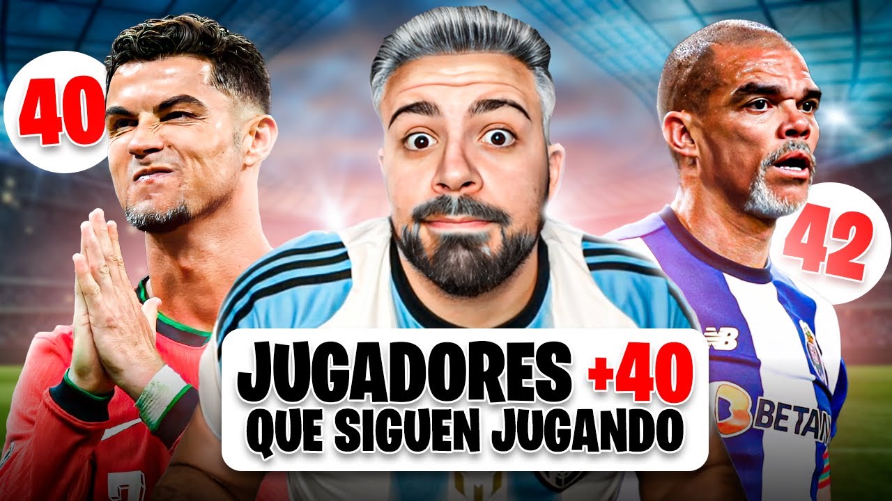 LA COBRA REACCIONA A 15 CRACKS MAYORES DE 40 AÑOS QUE SIGUEN JUGANDO AL FÚTBOL PROFESIONAL