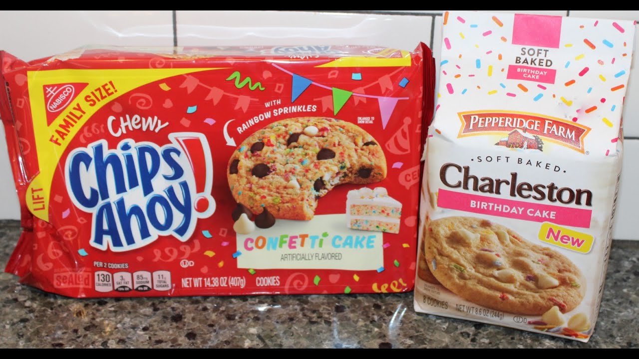 Chips Ahoy! Confetti Cake & Pepperidge Farm Charleston Birthday Cake Review