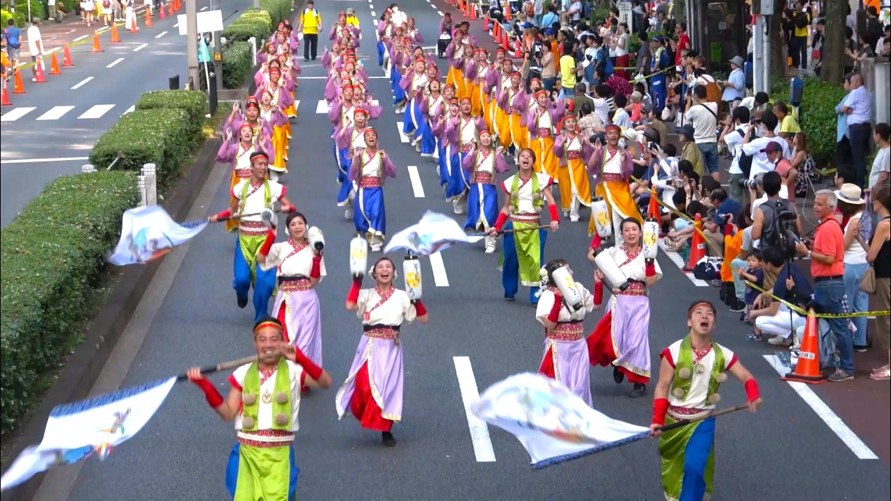 そらいろ 2018『暁宴～あけのうたげ～』原宿表参道元氣祭スーパーよさこい 表参道アヴェニュー