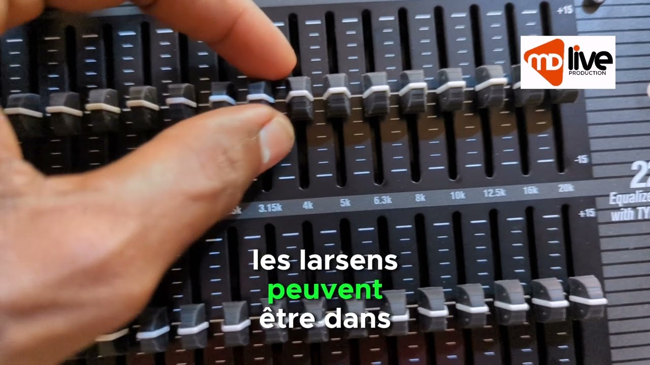 Etude de l'&eacute;galiseur graphique 31 bandes (Partie3) #sono