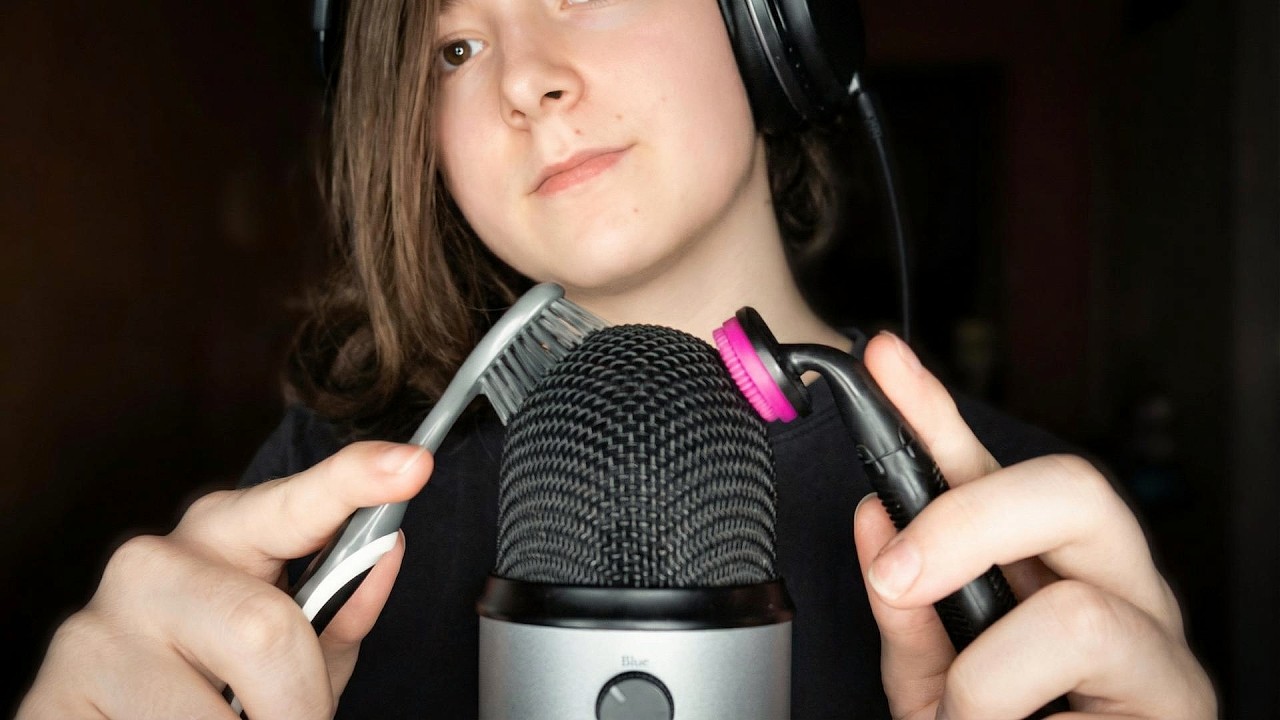 ASMR Mind Melting Brain Massage | Mic Scratching/Brushing