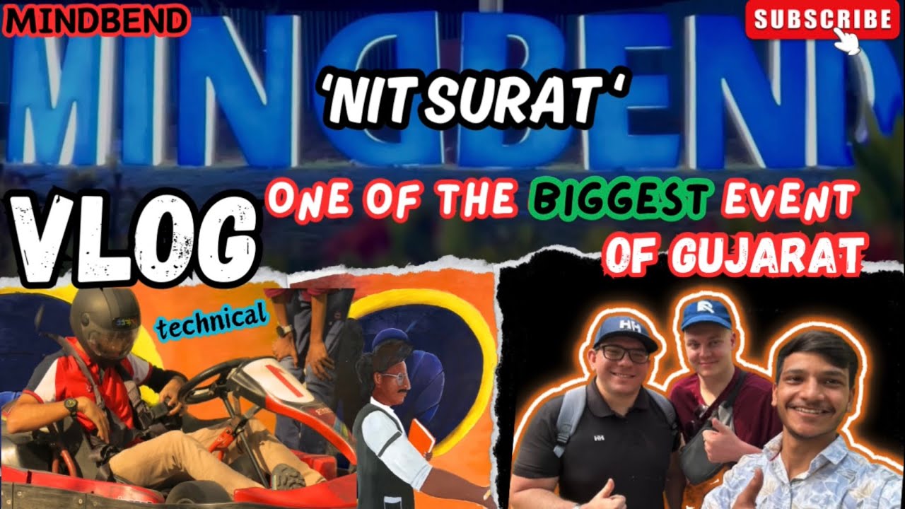 ‘MINDBEND’ the largest technical event of gujarat | SVNIT SURAT | NIT SURAT |#mindbenders #nitian