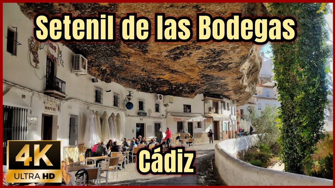 🇪🇸 Setenil de las Bodegas, Cádiz. Drone 4k
